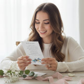 Hochzeitsprogramm für Libellen, maßgeschneidert