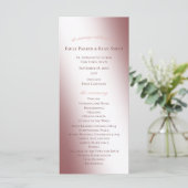 Hochzeitsprogramm für Märchen Programm (Stehend Vorderseite)