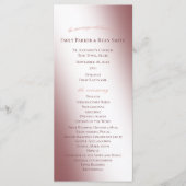 Hochzeitsprogramm für Märchen Programm (Vorderseite)