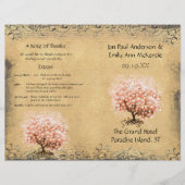 Hochzeitsprogramm für mittelalterliche Korallenrif (Vorderseite)