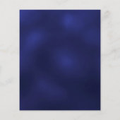 Hochzeitsprogramm für Navy-Eukalyptus (Hinten)