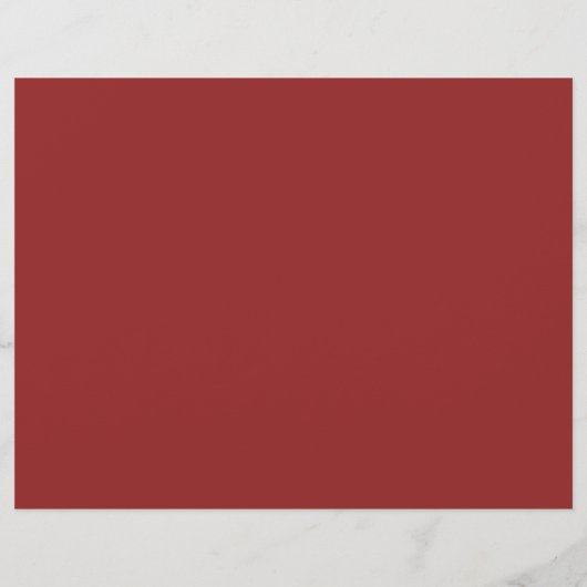 Hochzeitsprogramm für Rote Pfeffer (Rückseite)