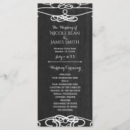 Hochzeitsprogramm für Schwarzwald und Weißwein Programm