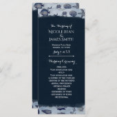 Hochzeitsprogramm für Seefahrer Programm (Vorne/Hinten)