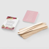 Hochzeitsprogramm für Vintage Rose - Gold und Blus Fächer (Non-assembled)