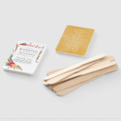 Hochzeitsprogramm für Wasserfarben Fächer (Non-assembled)