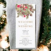 Hochzeitsprogramm für Winterpine Programm