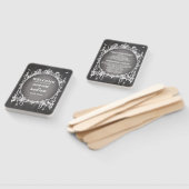 Hochzeitsprogramm Hand Fan Halloween Gothic Frame Fächer (Non-assembled)