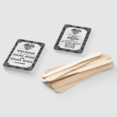 Hochzeitsprogramm Hand Fan Steampunk Hochzeitsherz Fächer (Non-assembled)