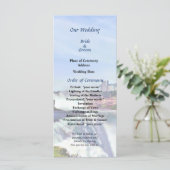 Hochzeitsprogramm Niagara Falls NY Under the Rainb Programm (Stehend Vorderseite)