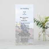 Hochzeitsprogramm Pittsburgh Skyline von Smithfiel Programm (Stehend Vorderseite)