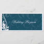 Hochzeitsprogramm Programm (Rückseite)