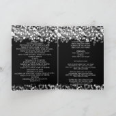 Hochzeitsprogramm Silberlampen Programm (Innenseite)