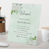 Hochzeitsprogramm Sockelschild (In Situ)