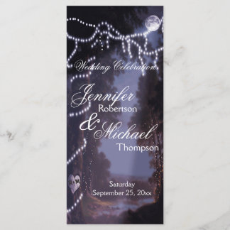 Hochzeitsprogramm | Tree Lights Programm