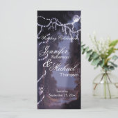 Hochzeitsprogramm | Tree Lights Programm (Stehend Vorderseite)