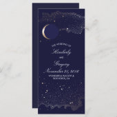 Hochzeitsprogramme der Sternenflotte und des Golde Programm (Vorne/Hinten)