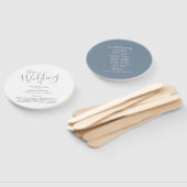 Hochzeitsprogramme Einzigartiges Minimalistisches Fächer (Non-assembled)