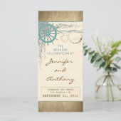 Hochzeitsprogramme für Wassersport Programm (Stehend Vorderseite)