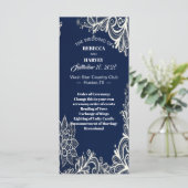 Hochzeitsprogramme für Wassersportaktivitäten Programm (Stehend Vorderseite)