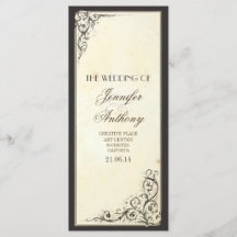 Hochzeitsprogramme