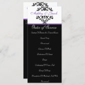 Hochzeitsprogramme Programm (Vorne/Hinten)