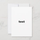 Hochzeitsprüfung Einladung (Vorderseite)