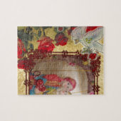 Hochzeitspuppe Portrait Grafik drucken Puzzle (Horizontal)