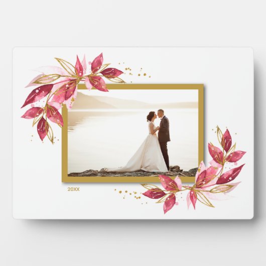 Hochzeitsrahmen Easel Backs Frameless Foto Holder Fotoplatte (Vorderseite)