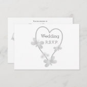 Hochzeitsrampe Einladung (Vorne/Hinten)