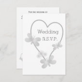 Hochzeitsrampe Einladung (Vorne/Hinten)