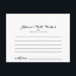 Hochzeitsratenkarte Postkarte<br><div class="desc">Diese Hochzeitsratenkarte ist ideal für eine moderne Hochzeit. Die Design-Features . Diese Karten sind ideal für Hochzeiten,  Brautparty,  Babydusche,  Graduiertenfest u.v.m. Personalisieren Sie die Karten mit den Namen der Braut und Bräutigam,  den Eltern,  die Sie werden oder Absolvent.</div>