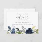 Hochzeitsratgeber Brautparty Karten Wasserfarbe Ma (Vorne/Hinten)