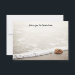 Hochzeitsratgeber für Beach Waves Hinweiskarte<br><div class="desc">Hochzeitsratgeber für Beach Waves</div>