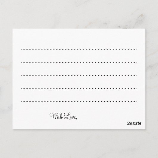 Hochzeitsratgeber Party Glitzern Rot Postkarte (Rückseite)