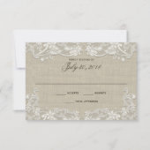 Hochzeitsreaktion bei Hochzeitsauftritten in Lände Einladung (Vorderseite)