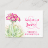 Hochzeitsreise Alpin Marbella Karte (Vorderseite)