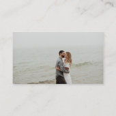 Hochzeitsreise Begleitkarte (Rückseite)