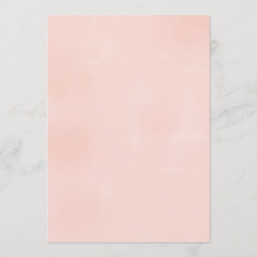 Hochzeitsreise - Begrüßung - Bachelorette Programm (Rückseite)