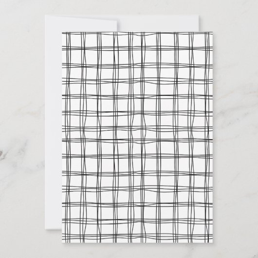 Hochzeitsreise im Freien Einladung (Rückseite)