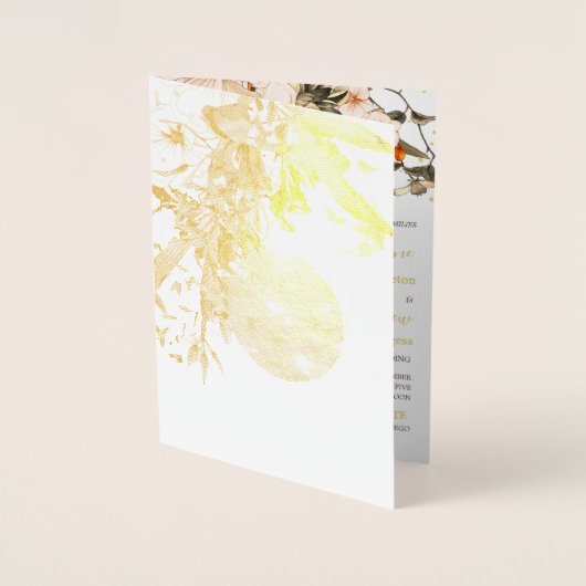 Hochzeitsreise mit dem Ausland Ein perfektes Woche Folienkarte (Vorderseite)