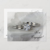 Hochzeitsrennen auf der Ankündigung der grauen Ver (Vorne/Hinten)