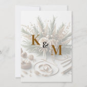 Hochzeitsrennen Einfach Abstrakt Save The Date (Rückseite)