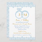 Hochzeitsrennen - Einladung (Vorne/Hinten)