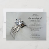 Hochzeitsrennen Einladung (Vorderseite)