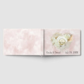 Hochzeitsrennen in Seashell und Sand Gästebuch (Voll)