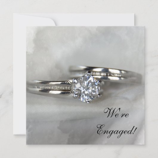 Hochzeitsrennen zur Einladung der Grauen Engagemen (Vorderseite)