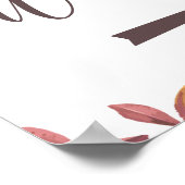 Hochzeitsrichtungen markieren den rechten Pfeil ru Poster (Ecke)