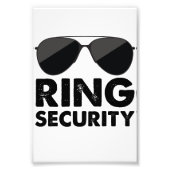 Hochzeitsring Fotodruck (Vorne)