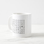 Hochzeitsring Kaffeetasse (Vorderseite Links)